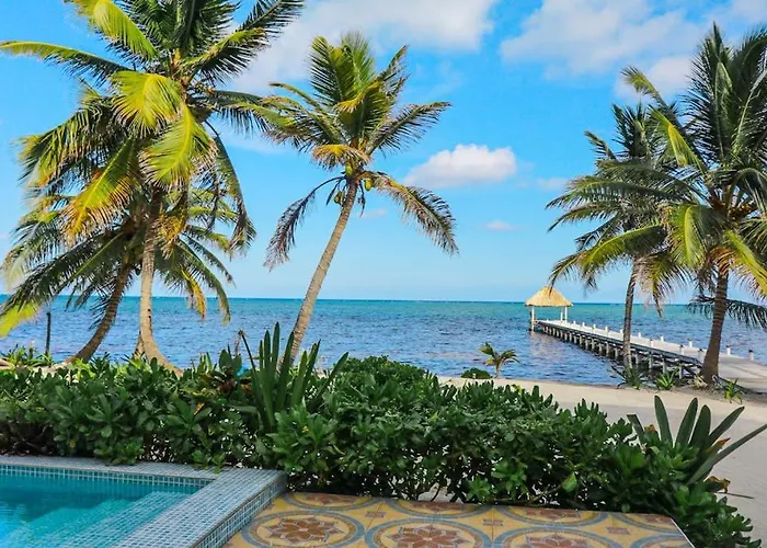 Oceanfront With Amazing Water Views Partial Ac Wifi & Pool San Pedro (Ambergris Caye)